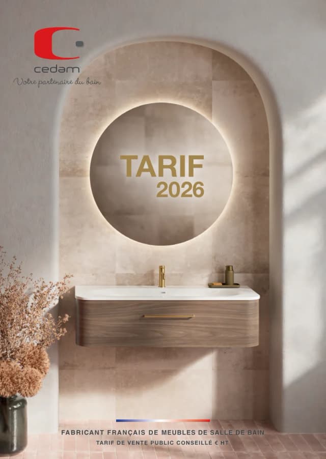 Cedam — Tarif Général 2026