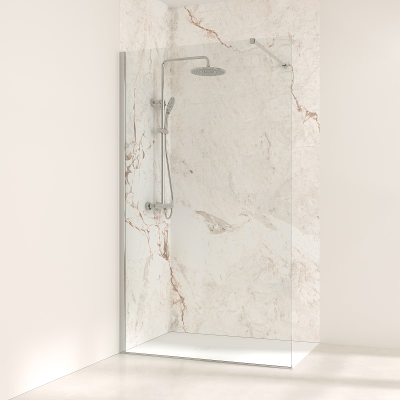 Paroi de douche fixe CLEAR 140 cm - O'DESIGN by Ottofond — photo 1