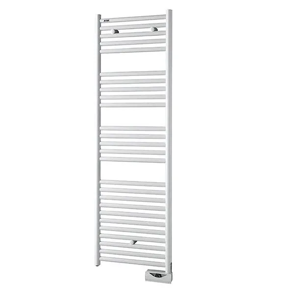 Radiateur sèche serviettes Eau chaude Blanc, L750mm H1706mm ( produit déclassé: léger accroc ) — photo 1