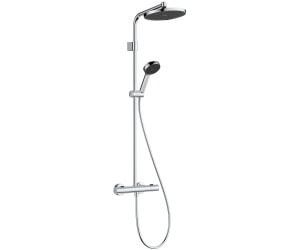 Hansgrohe Activera S – Colonne de douche 240 1jet EcoSmart avec mitigeur thermostatique Ecostat Fine Varia – Chromé (28078000) — photo 1