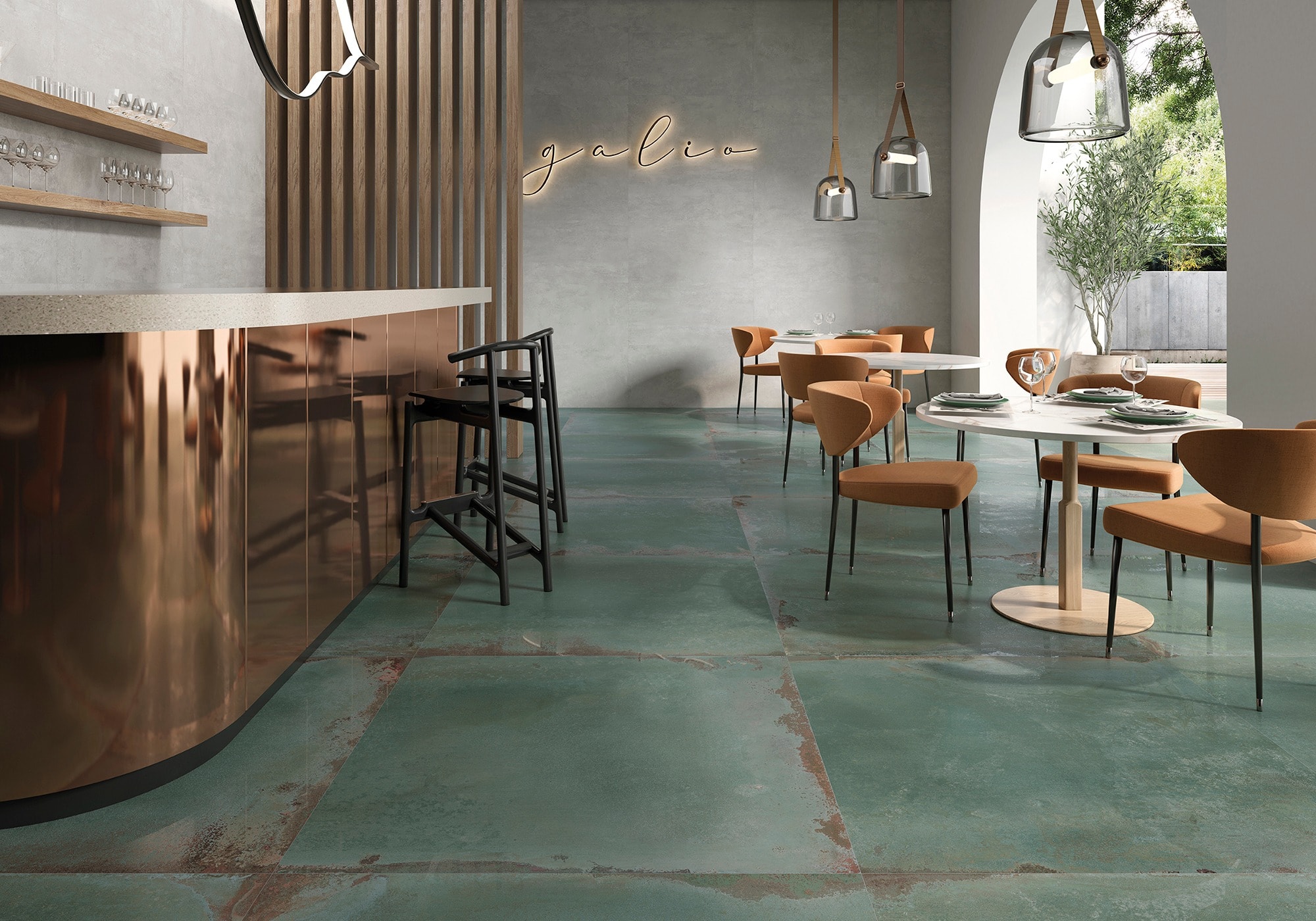 Carrelage GALIO GRIS RT LAPATTO 120x120 ( boite de 1.44m² ) — photo 1