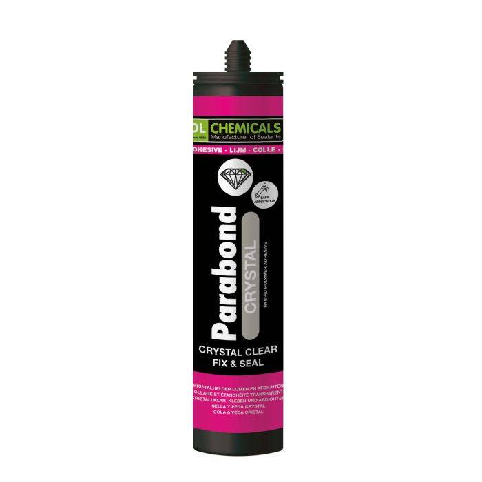 Cartouche mastic colle PARABOND CRYSTAL TRANSPARENT DL Chemicals — photo 1
