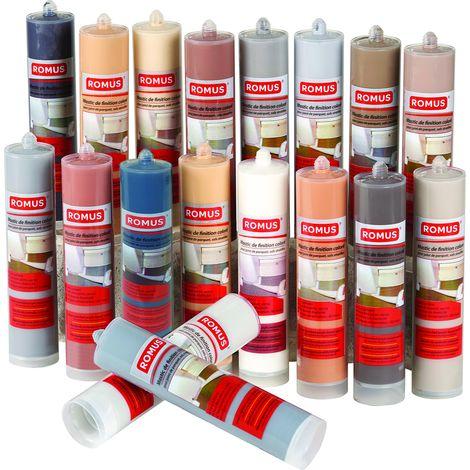 Mastic Romus, mastic de finition coloré pour joint de parquet, sols stratifiés — photo 1