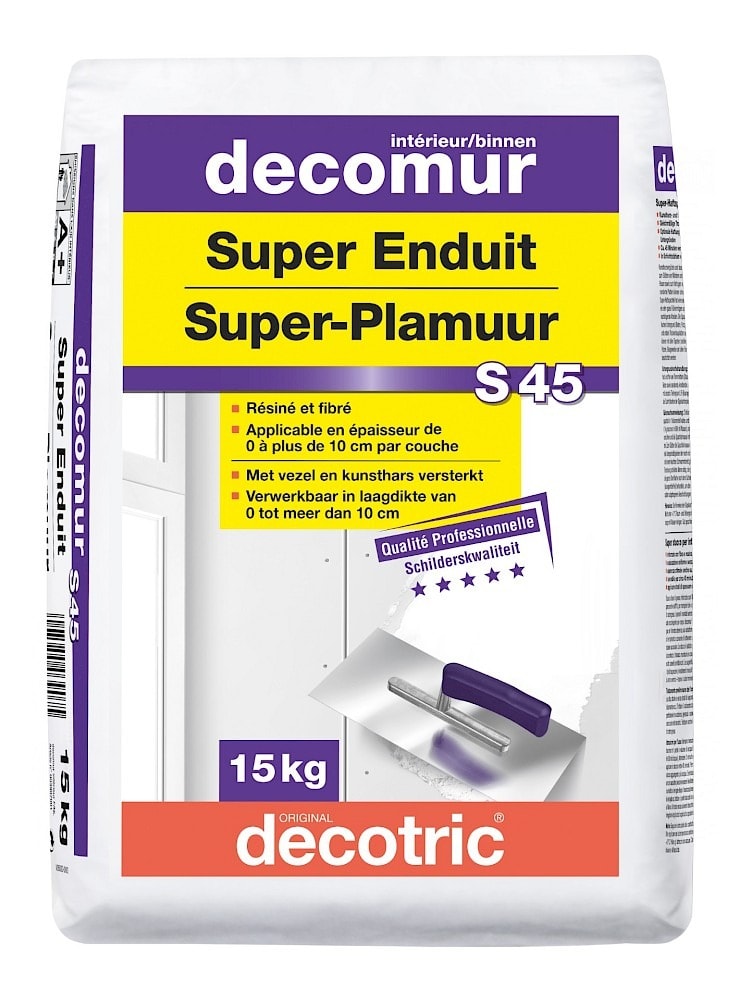 DECOMUR INTERIEUR 15KG SUPER ENDUIT INTERIEUR — photo 1