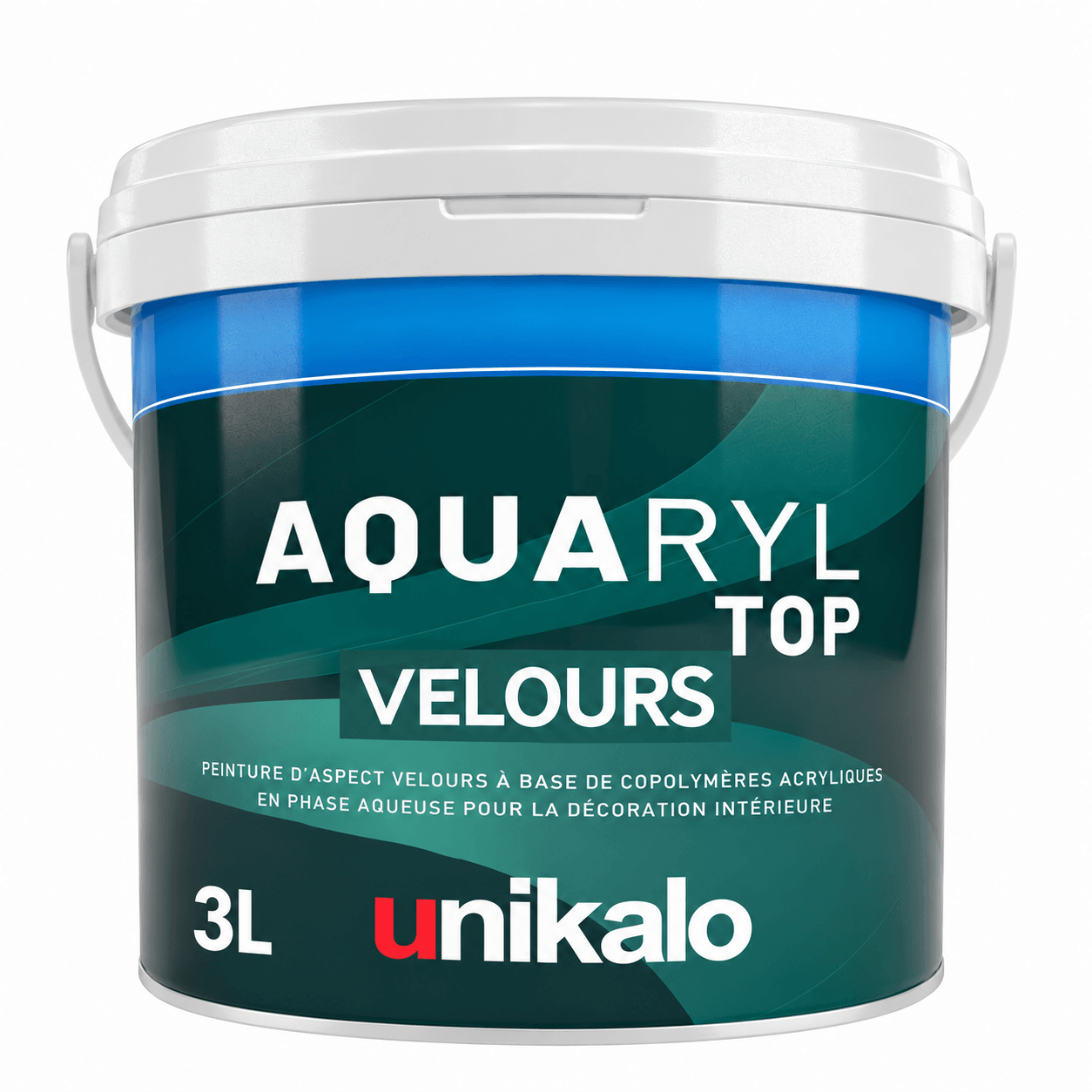 PEINTURE AQUARYL TOP VELOURS BLANC 3L — photo 1
