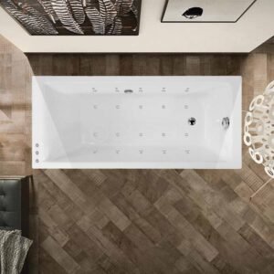 BAIGNOIRE THALIE BALNEO EXCELLENCE EN ACRYLIQUE BLANCHE 160X70